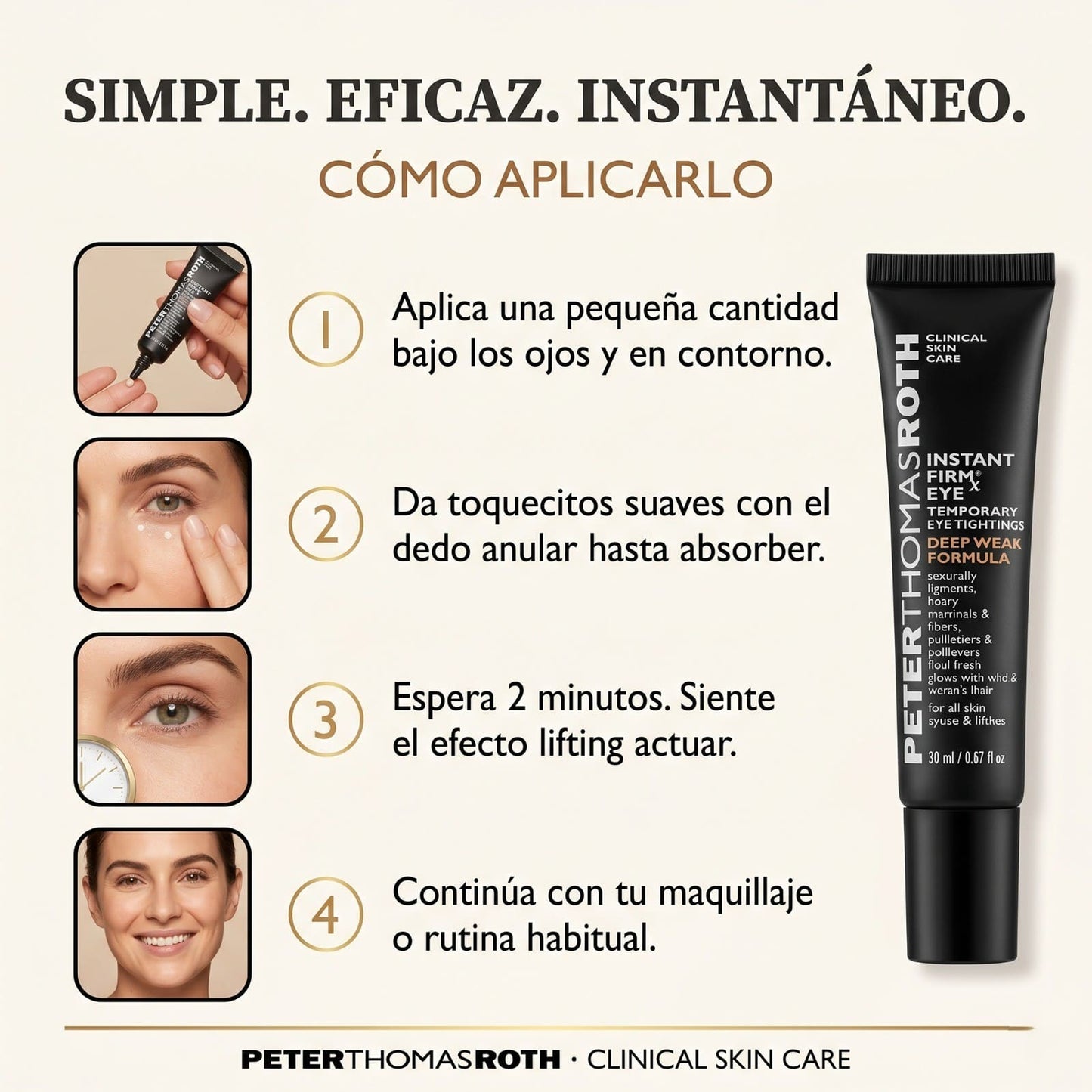 Peter Thomas Roth - Reduce arrugas en Minutos